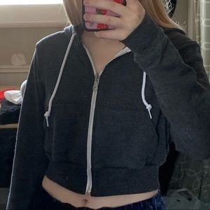American Apparel Cropped Hoodie